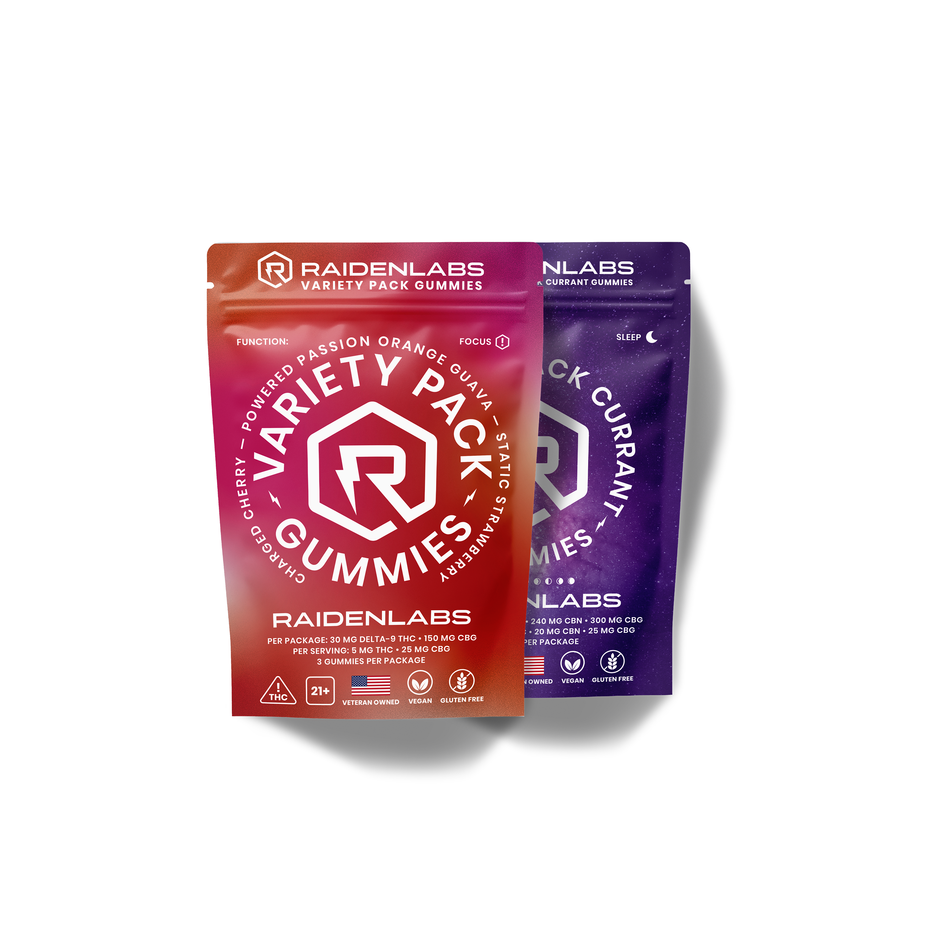 Daytime and Nighttime / Δ9-THC Gummy Variety Pack