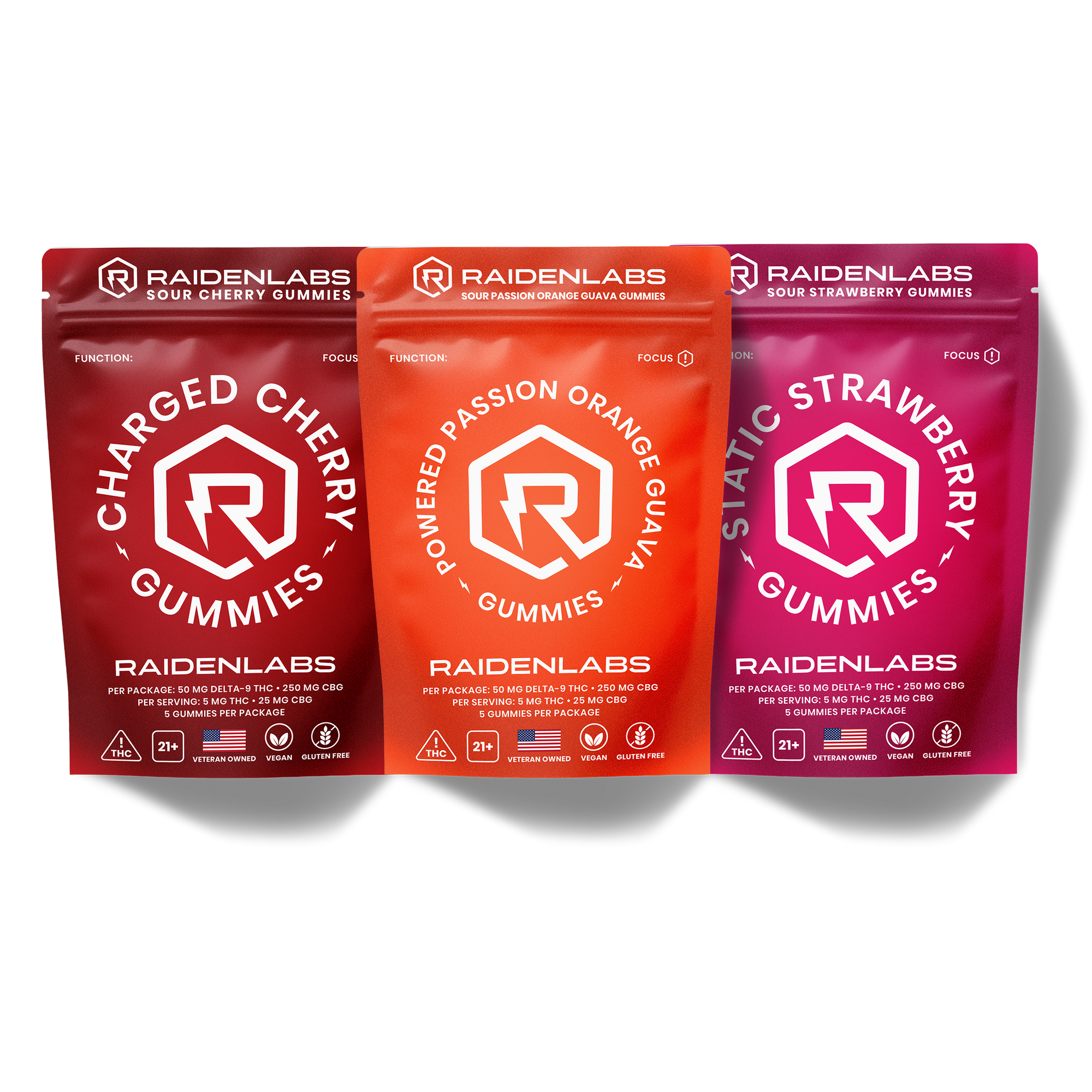 Daytime FOCUS CBG/ Δ9 -THC Gummies